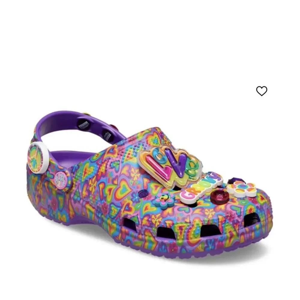 NEW in Box Croc‎ X Lisa Frank Limited Edition Women's 10